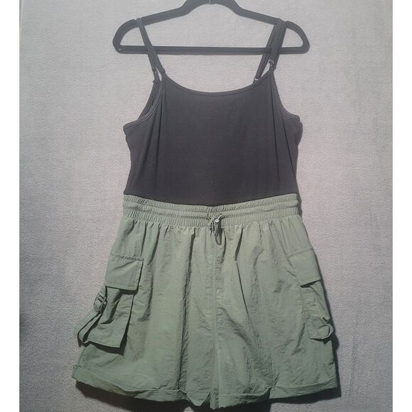 No Boundaries Cargo Romper with Cami Top Women's Size Large‎ - Picture 1 of 3